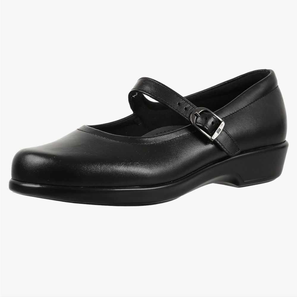SAS Maria Mary Jane Shoes in Black Size 11 WW or Double Wide